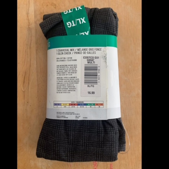 Nicole Miller Stretch Knit Leggings (2 pairs) SIZE XL NWT - Picture 2 of 2